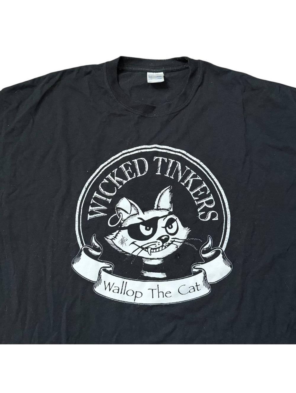 Wicked Tinkers Wallop The Cat Band T-shirt